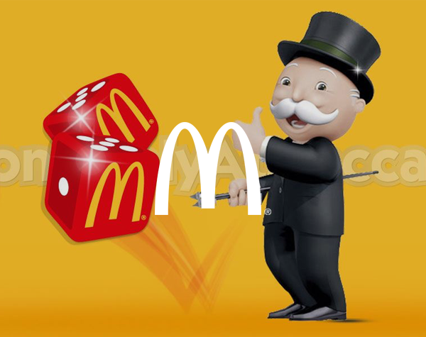 McDonald’s add a social touch to its popular Monopoly campaign