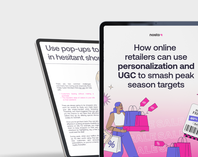 How online retailers can use personalization and UGC to smash peak season targets