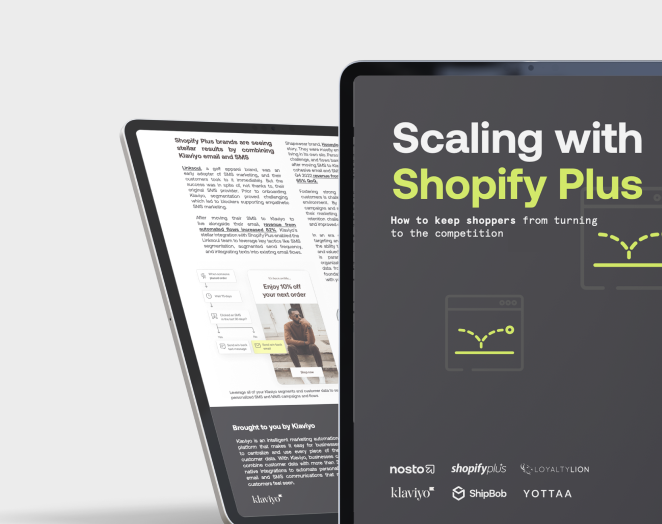 Scaling with Shopify Plus
