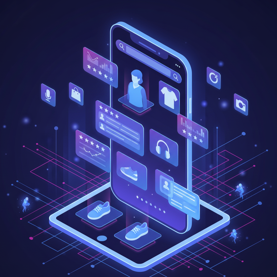 Agentic commerce for search and merchandising