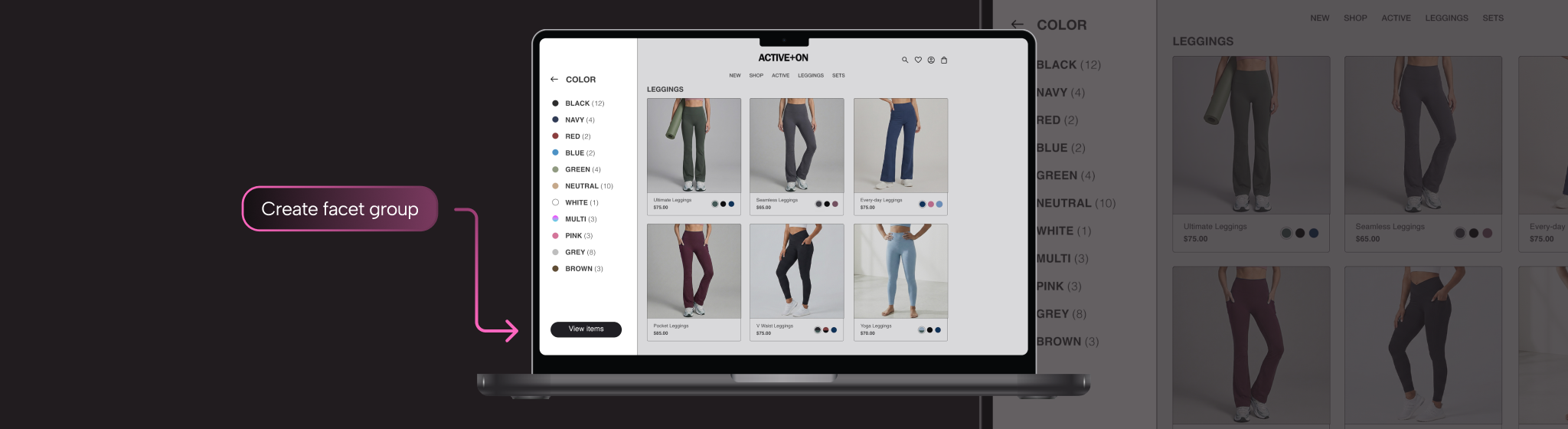 Improving faceted navigation through faster, easier management