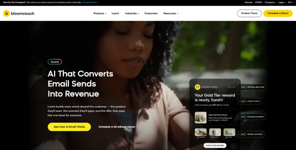Bloomreach Homepage