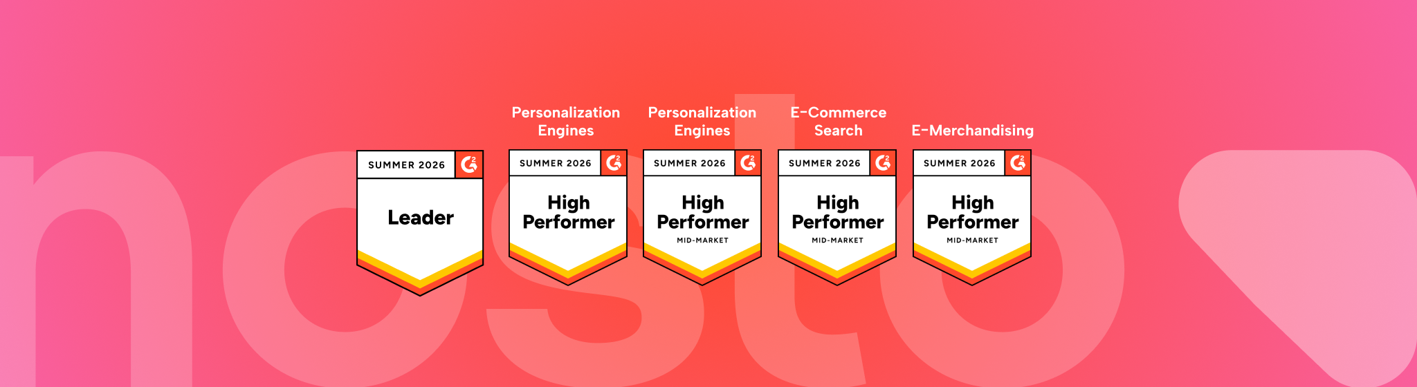 Nosto’s agentic AI secures Leader in E-Commerce, with High Performer recognition across AI-powered personalization, search, and merchandising