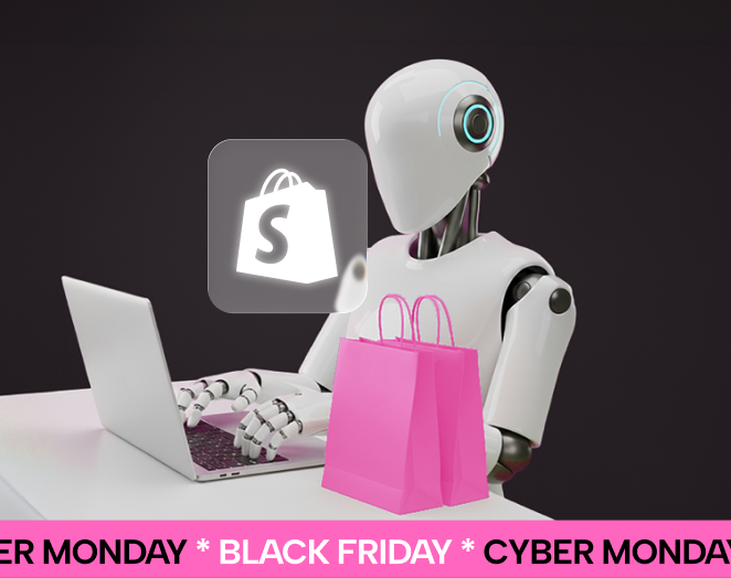 What can AI agents do on Shopify during BFCM 2026?