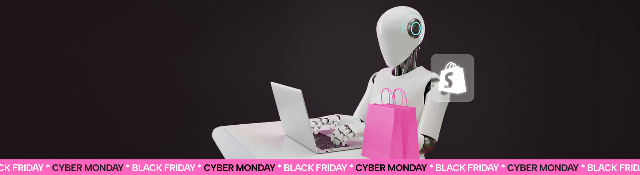 What can AI agents do on Shopify during BFCM 2026?