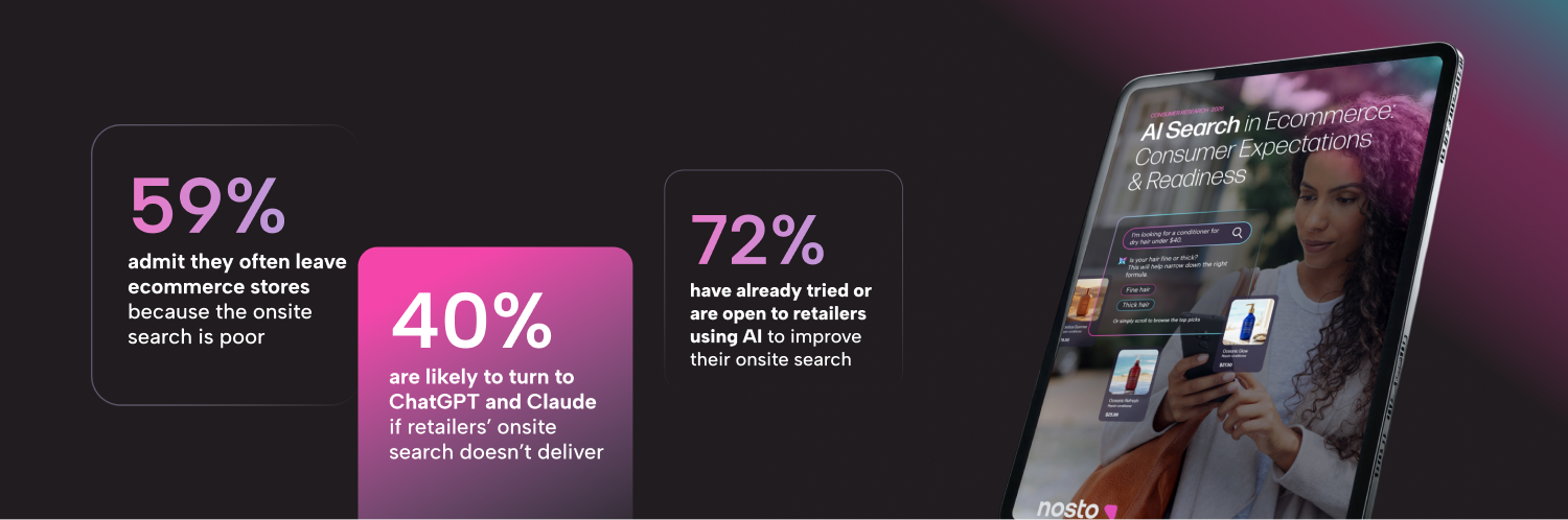 AI Search in Ecommerce: Consumer Expectations & Readiness