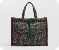 Canvas work tote bag