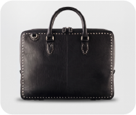 Leather laptop bag