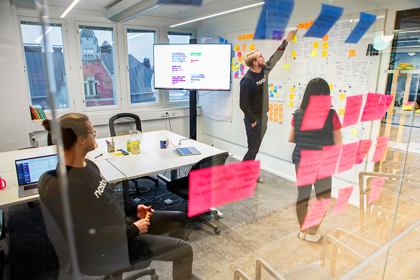 Nosto values - Accomplish daily