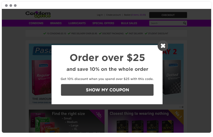 Increase average order value Increase average order value