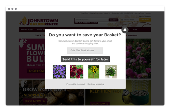 Reduce cart abandonment Reduce cart abandonment