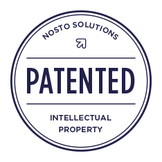 Nosto Solutions patent badge Nosto Solutions patent badge